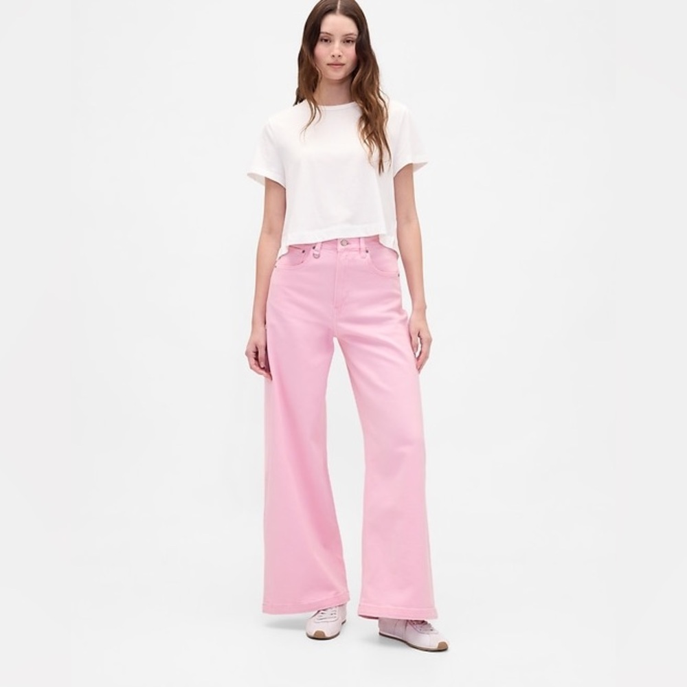 Sky High Rise Stride Wide-Leg Jeans - Picture 8 of 10